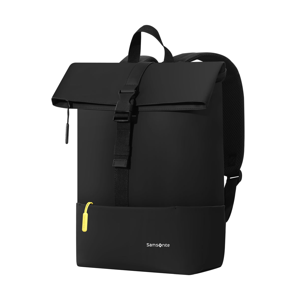Samsonite Vercelli Backpack – Flap Up Design | 15.6” Laptop | Water-Resistant PU