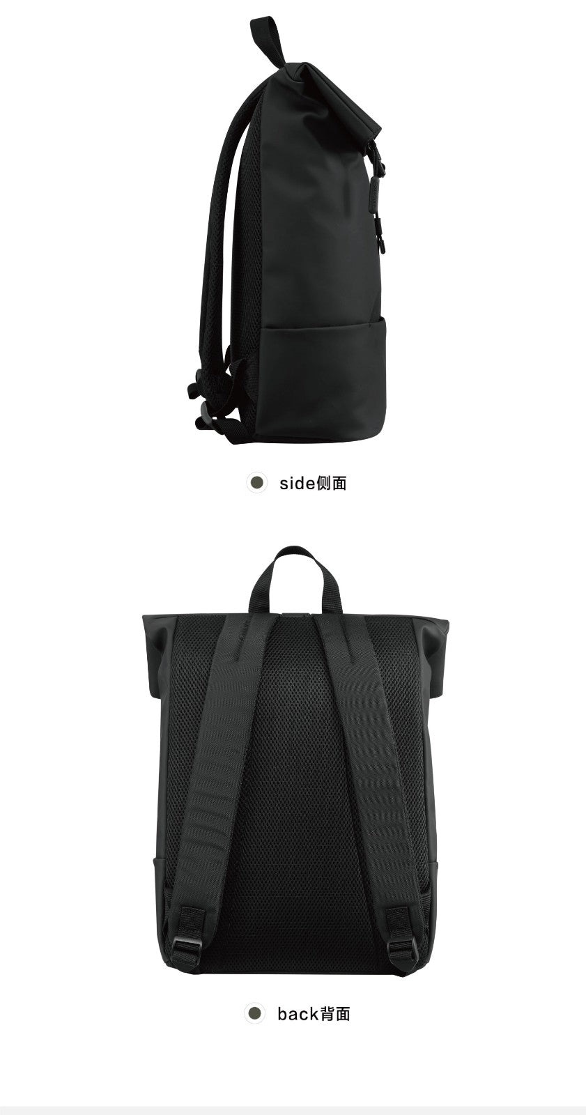 Samsonite Vercelli Backpack – Flap Up Design | 15.6” Laptop | Water-Resistant PU