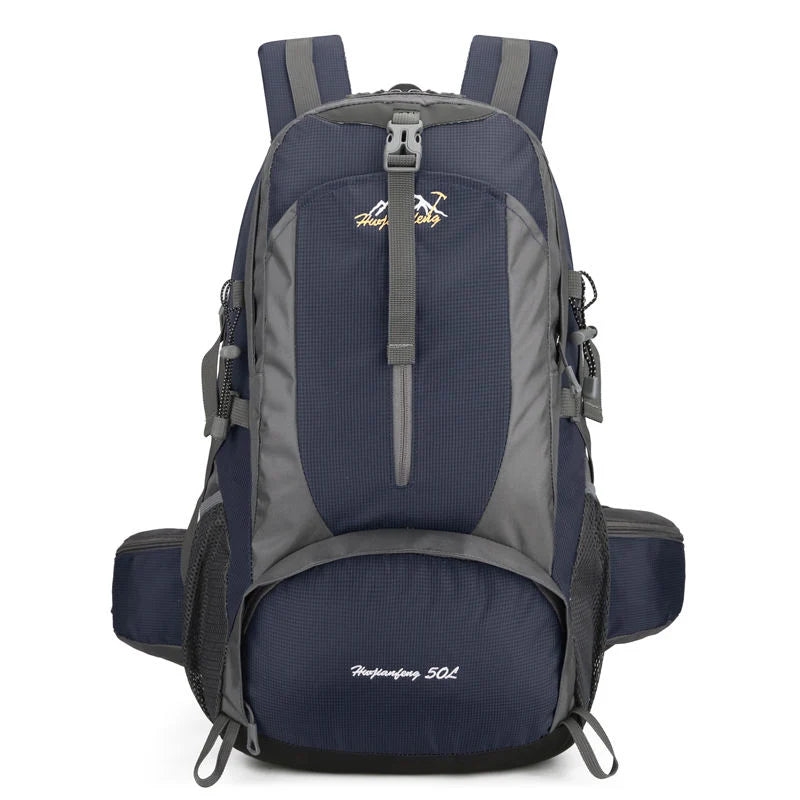 Outland 50L Waterproof Hiking & Travel Backpack – Shoe Compartment, Waist & Chest Support