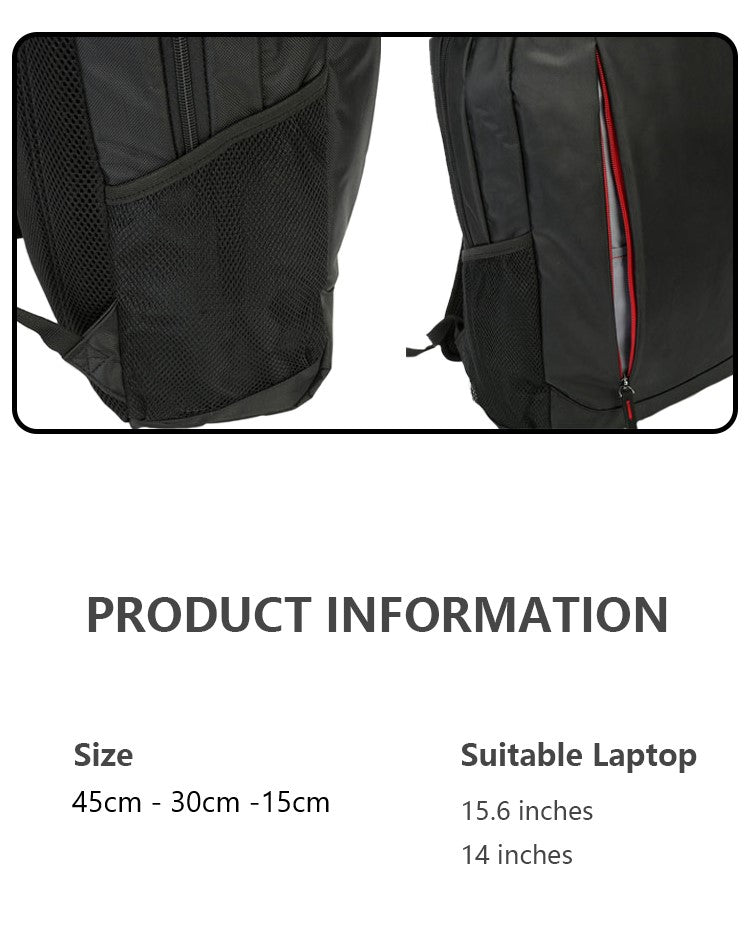 Dell Essential 15.6” Laptop Backpack | Organizer Pockets | Foam Padding