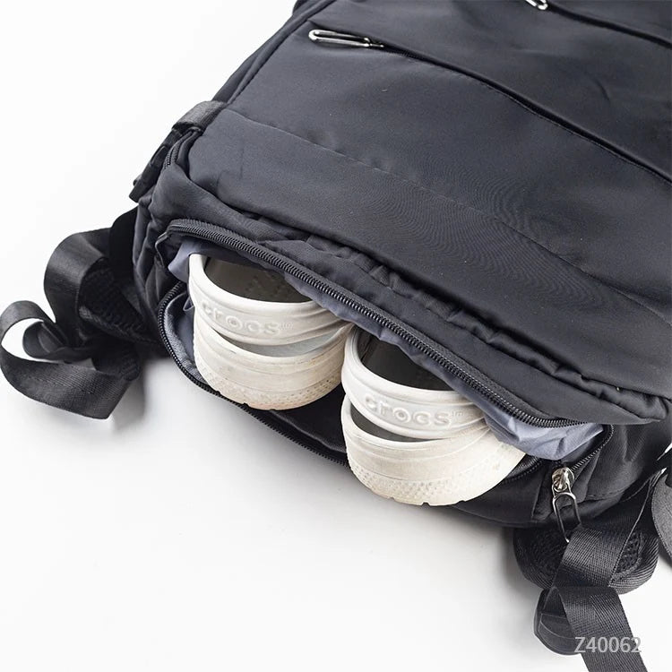 Trax Minimalist Essential Travel Backpack – Cabin Friendly - Waterproof with Shoe Compartment, 15.6" Laptop Compatible