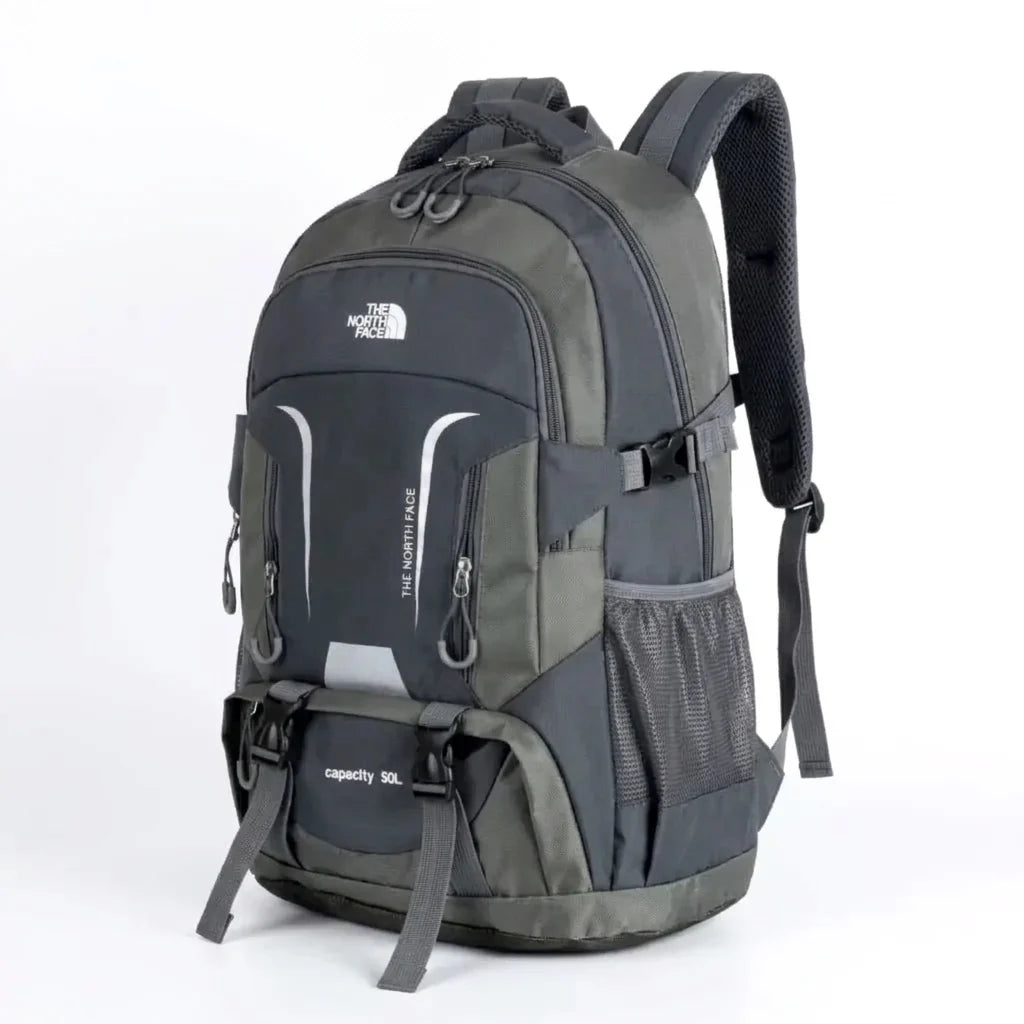 Trekker 50L Hiking & Travel Backpack – Waterproof, Tear-Resistant