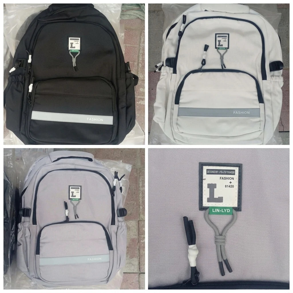 CALDIVO Casual Waterproof Backpack for School, College, University & Travel | Unisex Laptop Bag | Premium Twill Nylon