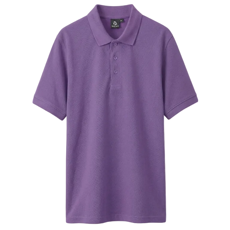 True Face Men’s Pique Polo Shirt Cotton Polyester Lightweight Smart Casual Short Sleeve (S–5XL)