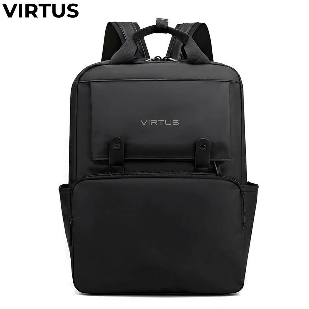 VIRTUS Casual Unisex Fashion Backpack for Teenagers | 15" Laptop Compatible | Water Resistant