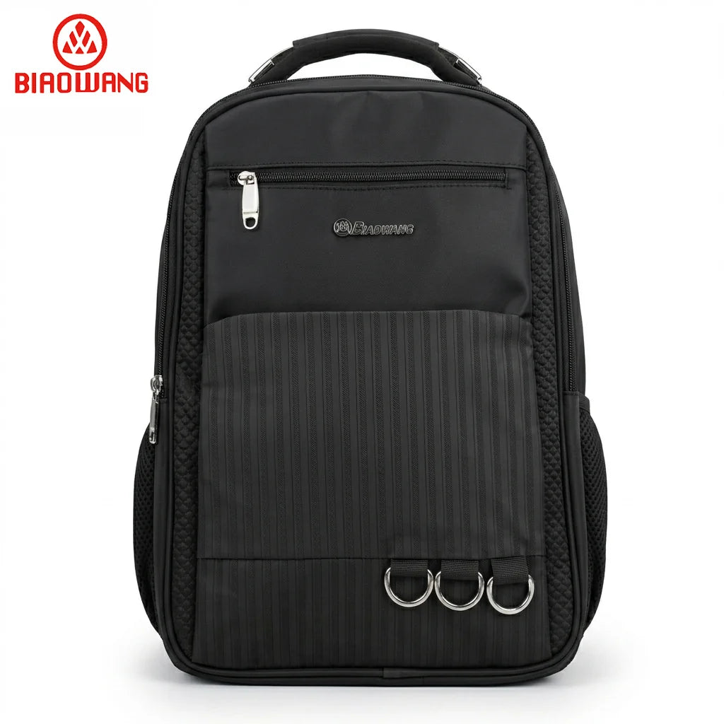 Biaowang Classic 15.6"–16" Laptop Backpack with USB Port – Shockproof, Travel-Friendly (47cm)