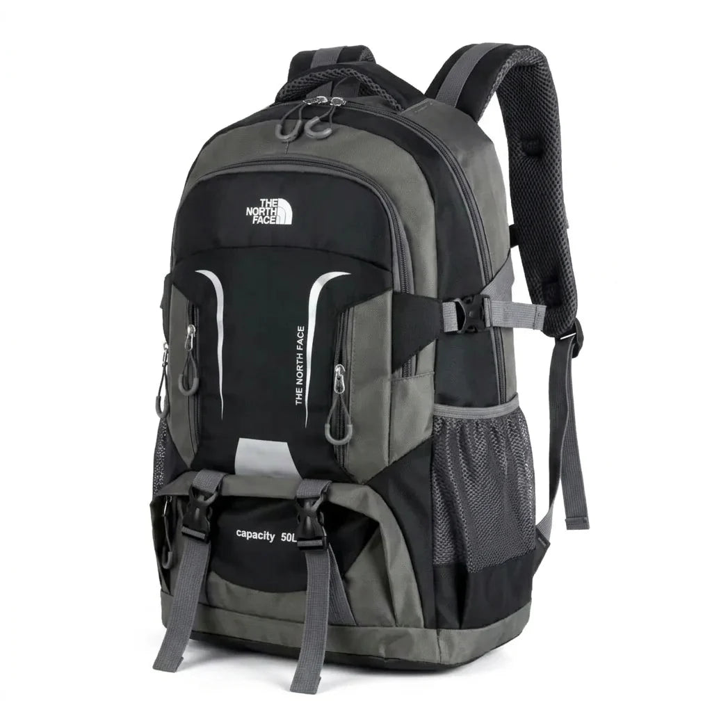 Trekker 50L Hiking & Travel Backpack – Waterproof, Tear-Resistant