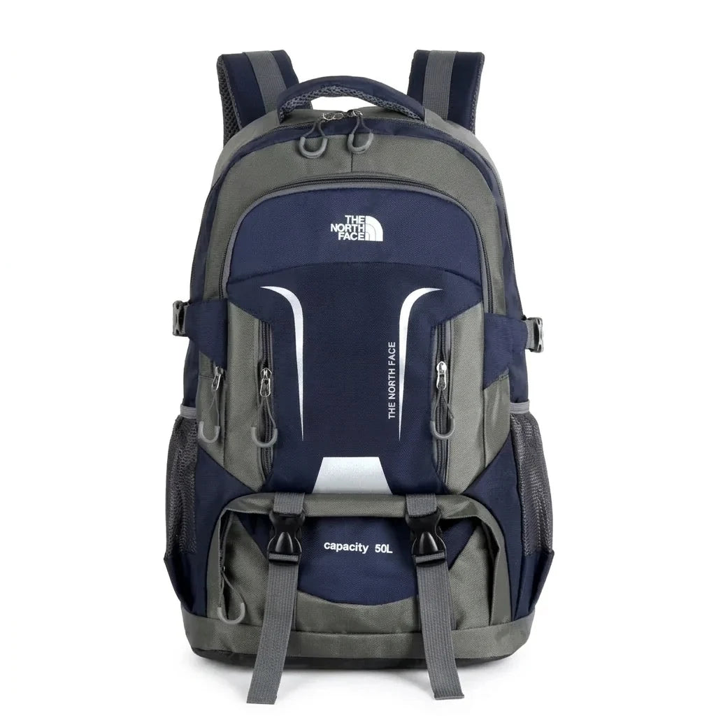Trekker 50L Hiking & Travel Backpack – Waterproof, Tear-Resistant