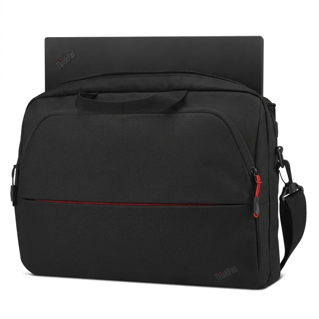 ThinkPad Original 16" Essential Topload (Eco) Laptop Bag – Black, Recycled RPET Fabric, Padded Compartment for Laptops up to 16"
