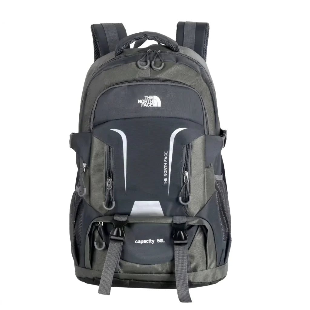 Trekker 50L Hiking & Travel Backpack – Waterproof, Tear-Resistant