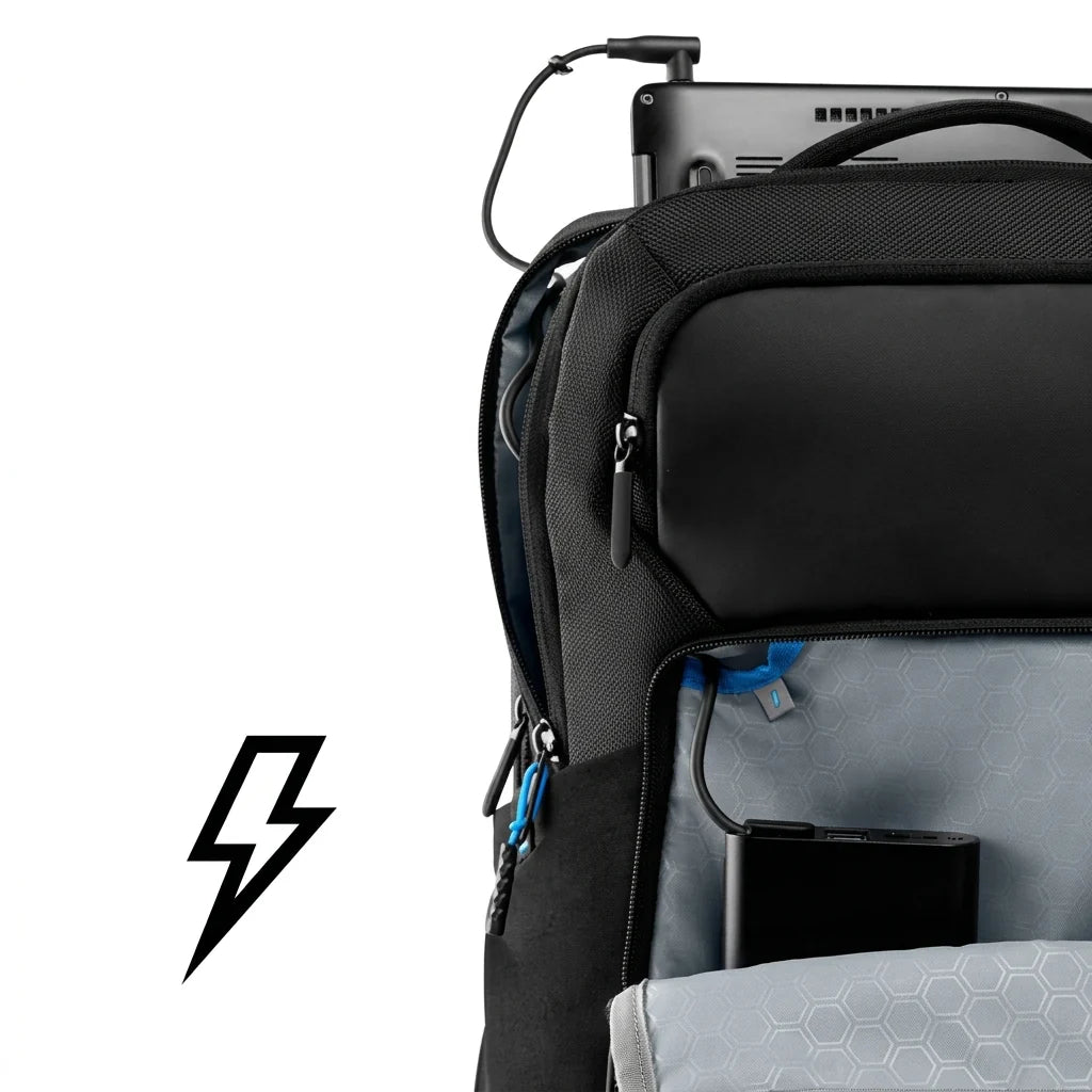 Dell Pro Backpack 15 (PO1520P) Original - Water-Resistant Laptop Backpack