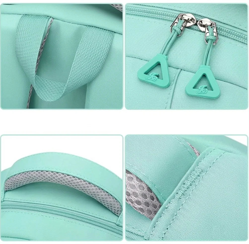 MintWay Comfortable Lightweight Green Backpack for Girls & Teens | Daily Travel & School Use