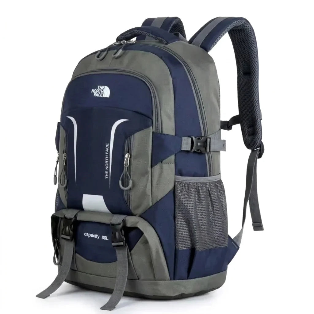 Trekker 50L Hiking & Travel Backpack – Waterproof, Tear-Resistant
