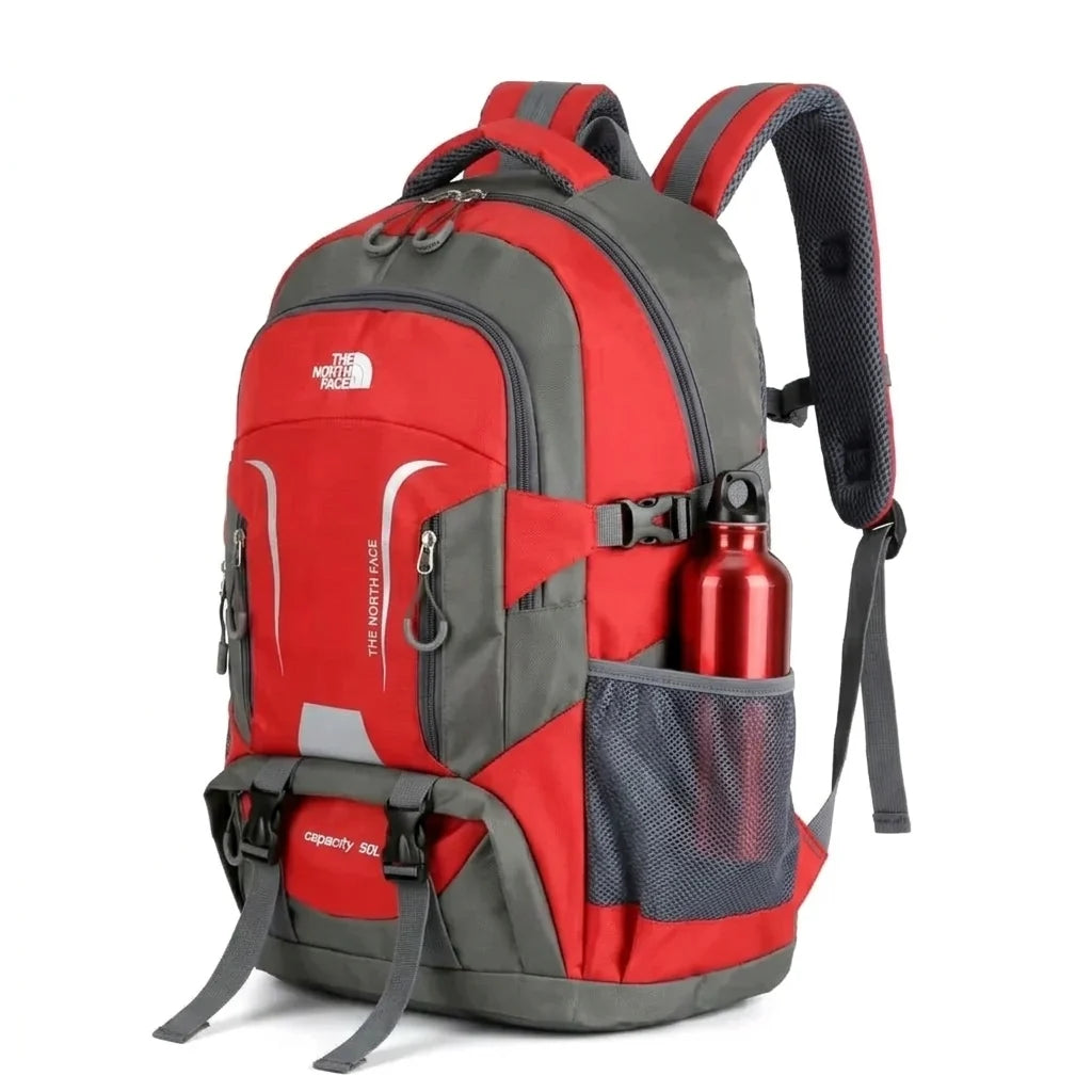 Trekker 50L Hiking & Travel Backpack – Waterproof, Tear-Resistant