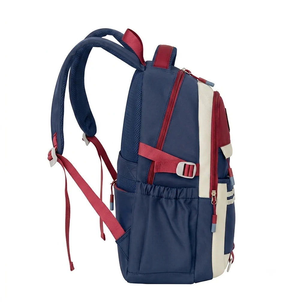Brave Korean Style Backpack – Lightweight College & Travel Laptop Bag | 32×18×46 cm | Anti-theft Pocket