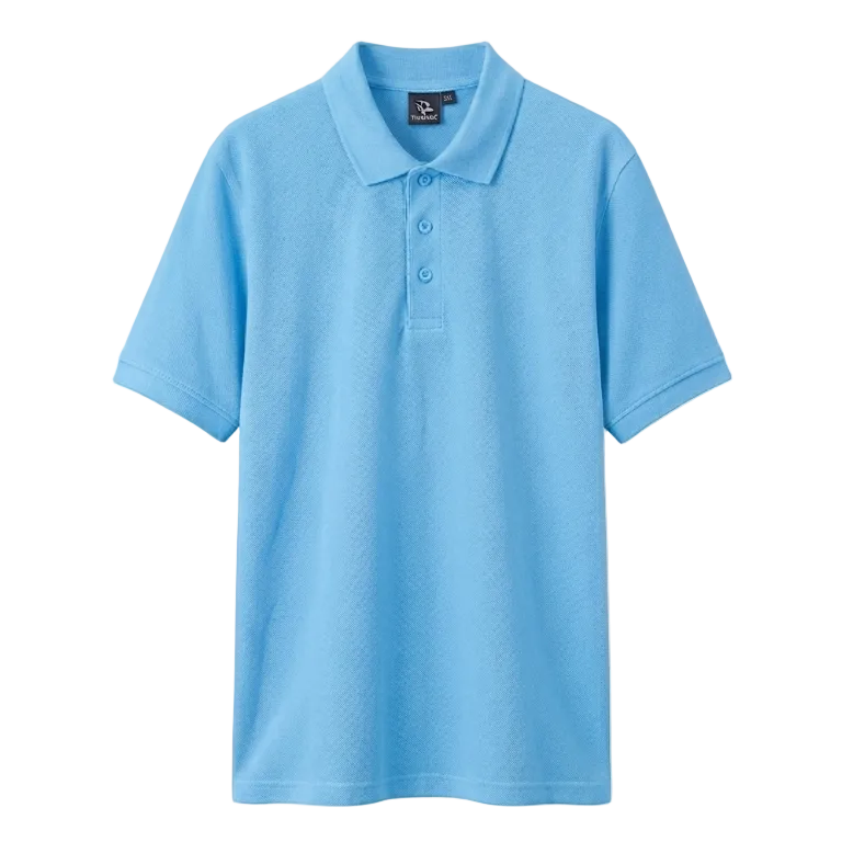 True Face Men’s Pique Polo Shirt Cotton Polyester Lightweight Smart Casual Short Sleeve (S–5XL)