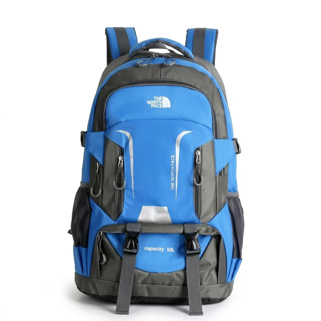 Trekker 50L Hiking & Travel Backpack – Waterproof, Tear-Resistant