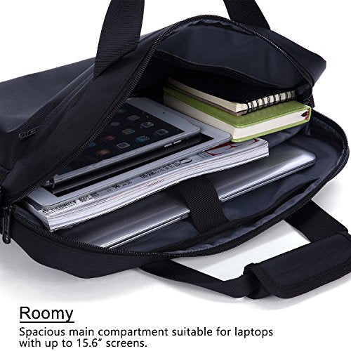 Victoria Tourist VEUS-V7009 15.6” Laptop Messenger Shoulder Bag – Waterproof Oxford Cloth, Black