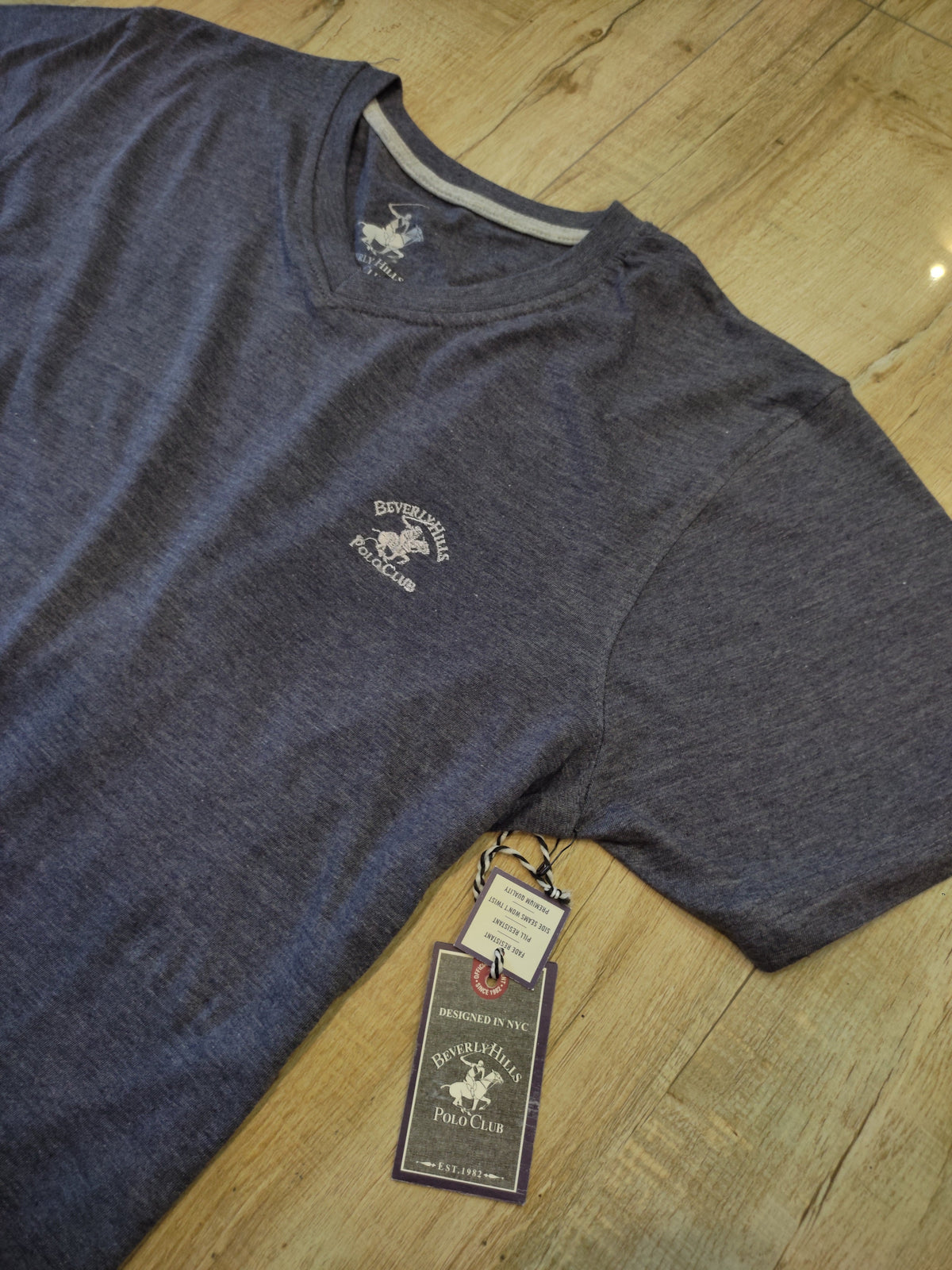 Beverly Hill Polo Club V-Neck Men’s T-Shirt – Summer Stuff Collection