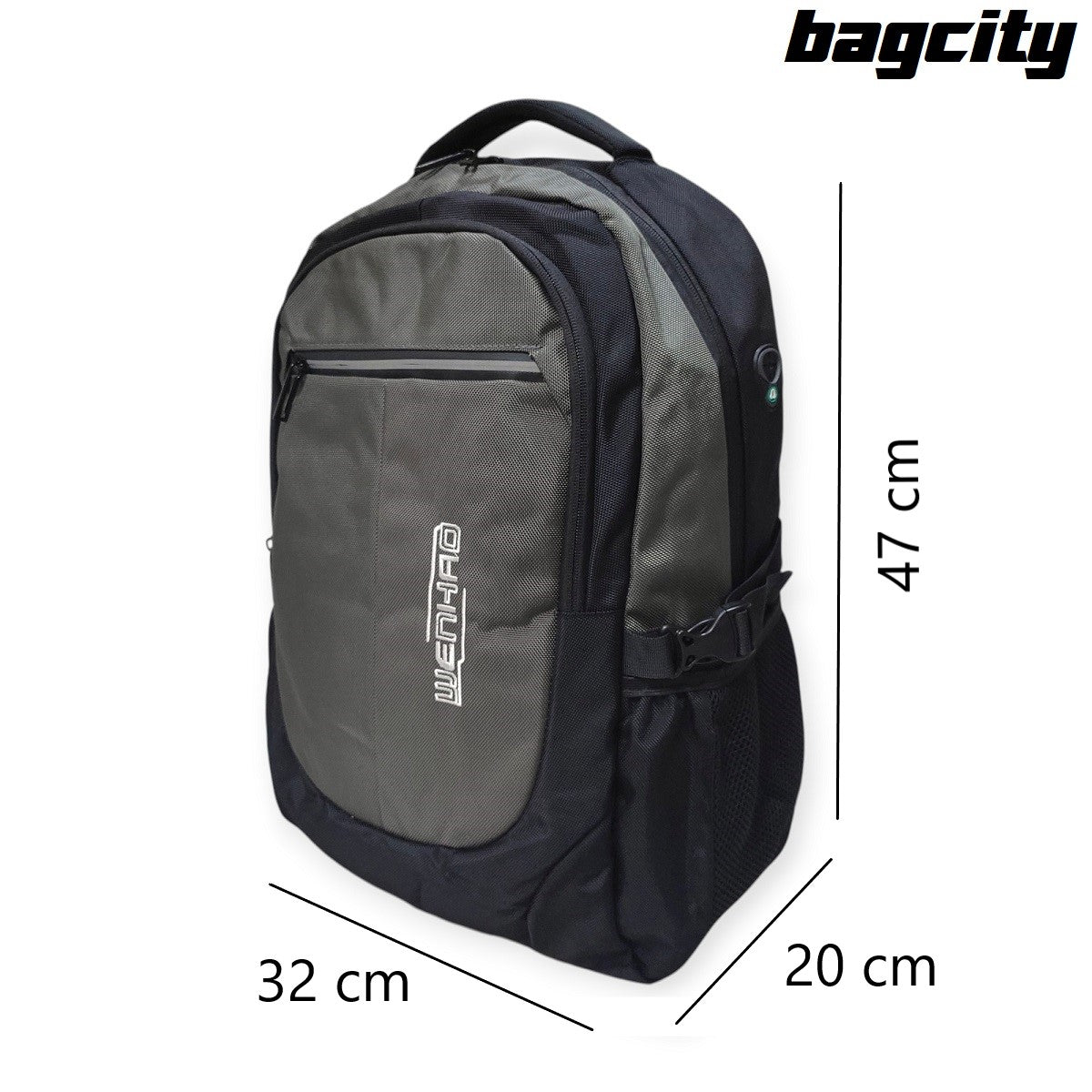 Wenhao Backpack – Large Capacity Travel, School & University Bag with Anti-Theft Pocket, Headphone Port & 16" Laptop Compartment – 47x32x20cm