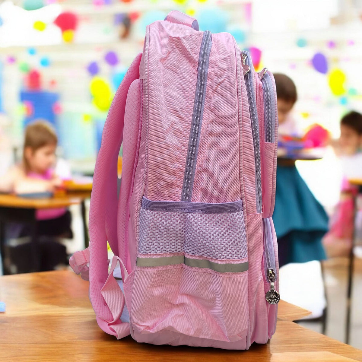 Premium School Backpack for Girls | Waterproof Imported Bag for Class 3–6 | Stylish & Comfortable Kids Bag