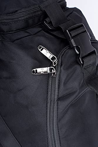 UA Storm 3-Way Travel Gym Duffle Backpack 30L – Waterproof Shoulder & Hand Carry Bag (Blue/Black)