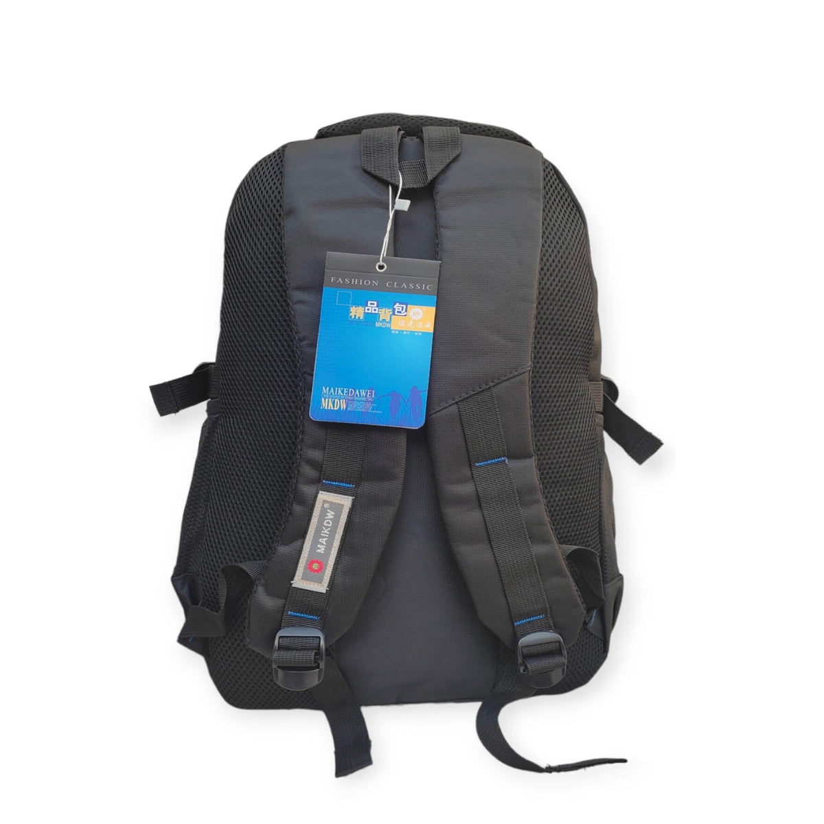 MK Imported School Bacpack, Premium Nylon Materia, Large Compartment, Water Proof, Multi Compartment