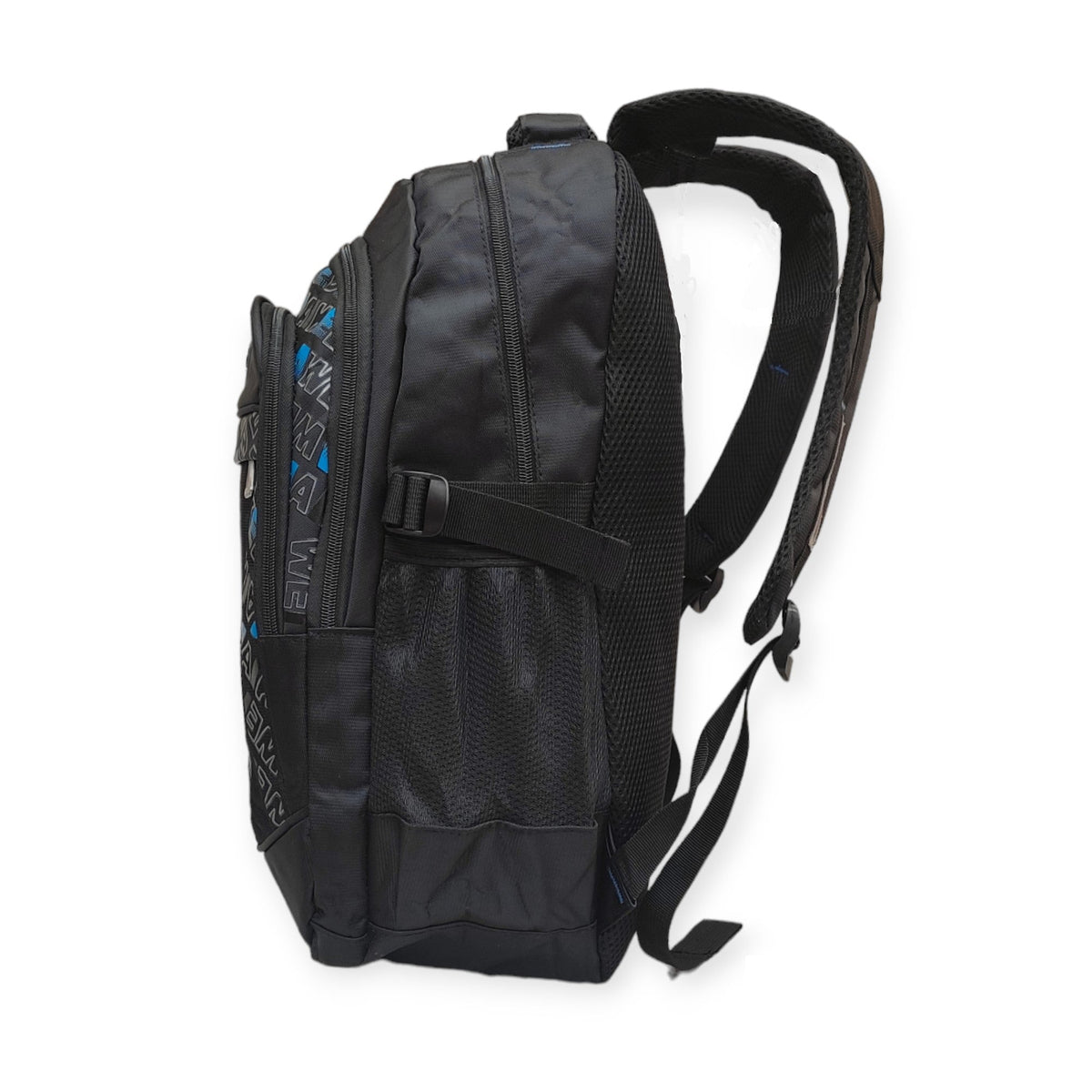 MK Imported School Bacpack, Premium Nylon Materia, Large Compartment, Water Proof, Multi Compartment