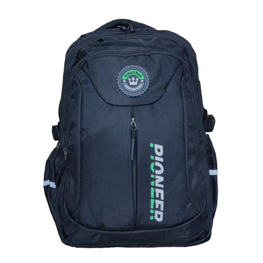 Pioneer School Bag Large Capacity For Higher Classes | Black