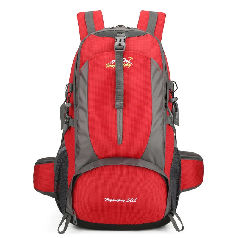 Outland 50L Waterproof Hiking & Travel Backpack – Shoe Compartment, Waist & Chest Support
