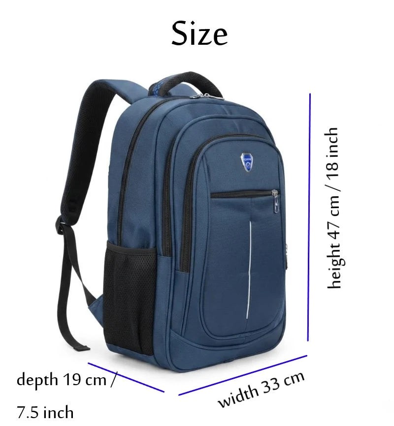 GEOX Imported High School & College Backpack – Water Resistant, Premium Quality