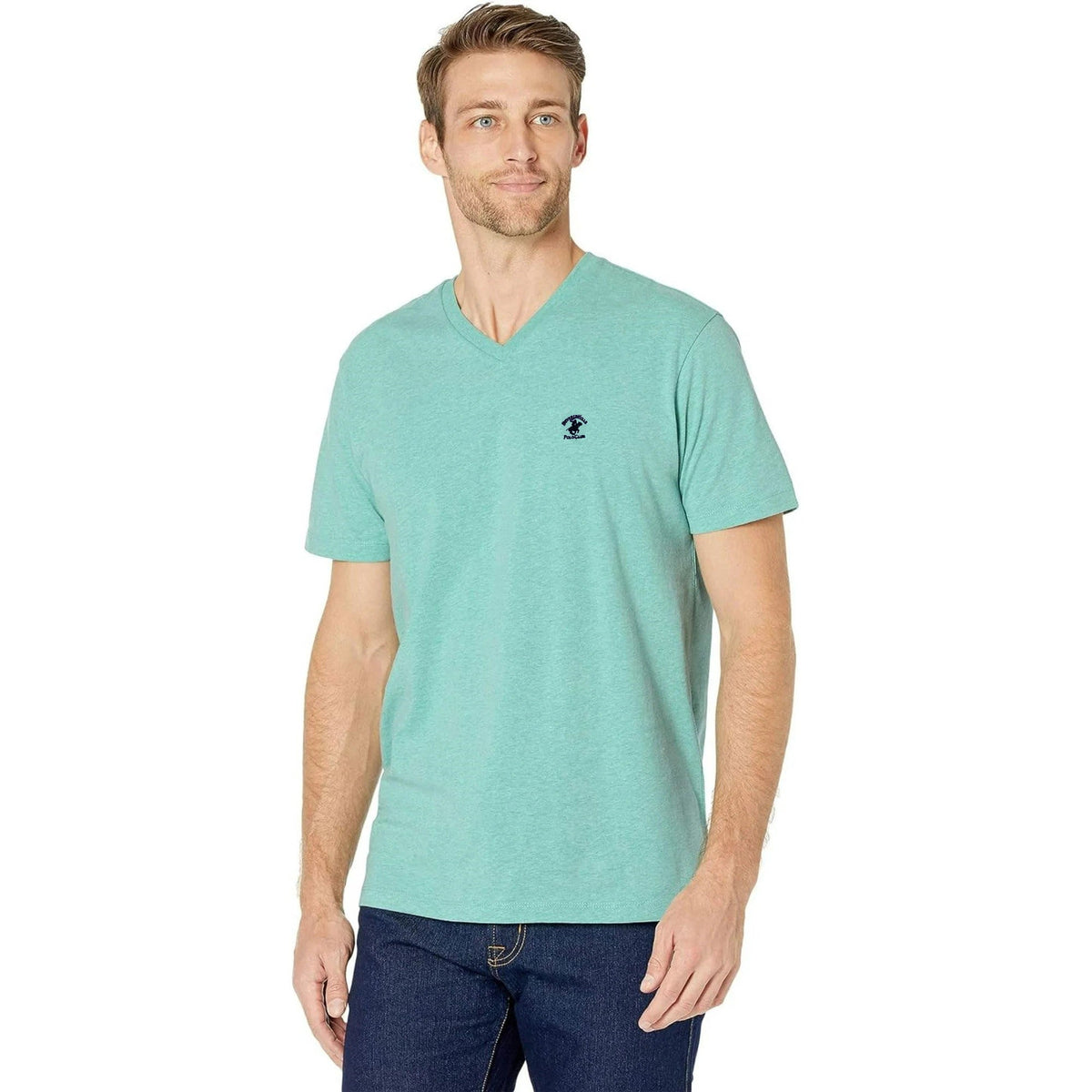 Beverly Hill Polo Club V-Neck Men’s T-Shirt – Summer Stuff Collection