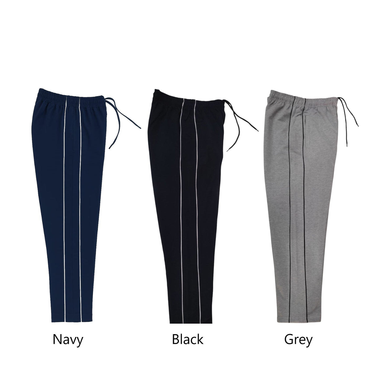 Men’s Summer Jersey Cotton Trouser – Zip Pockets | Regular FIt