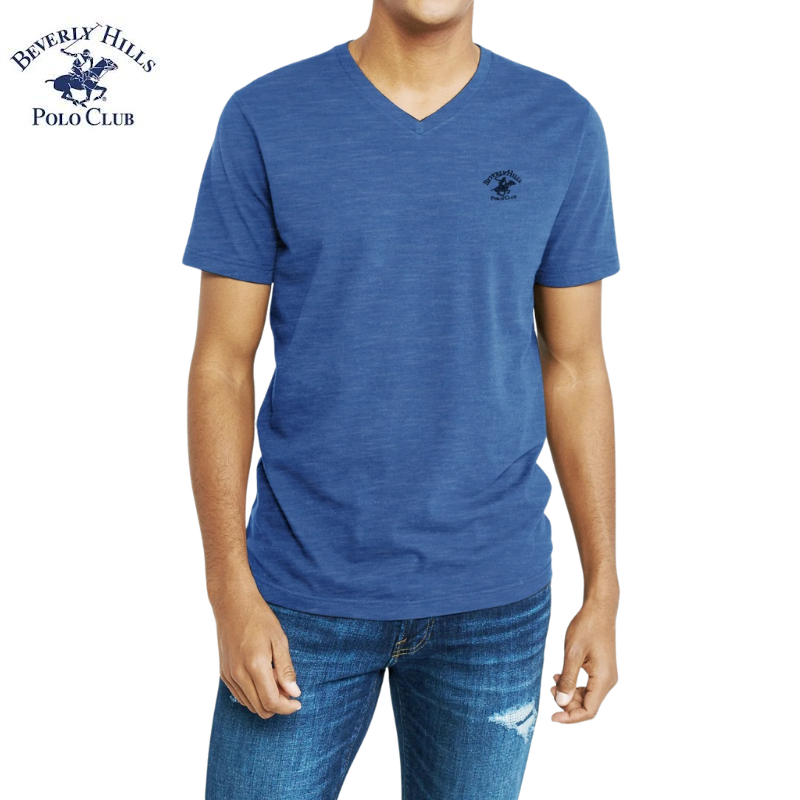 Beverly Hill Polo Club V-Neck Men’s T-Shirt – Summer Stuff Collection