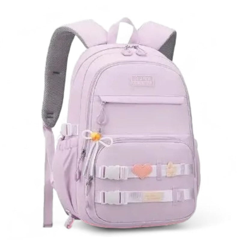 Cute Girls Premium Backpack for School, College & Daily Travel – 31x19x48 cm – Water Resistant, Multi-Pocket, Laptop Section