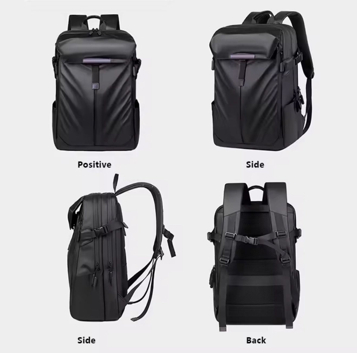 Austin Multifunctional Business & Travel Laptop Backpack – Waterproof, Large Capacity, Fits 15.6" Laptop