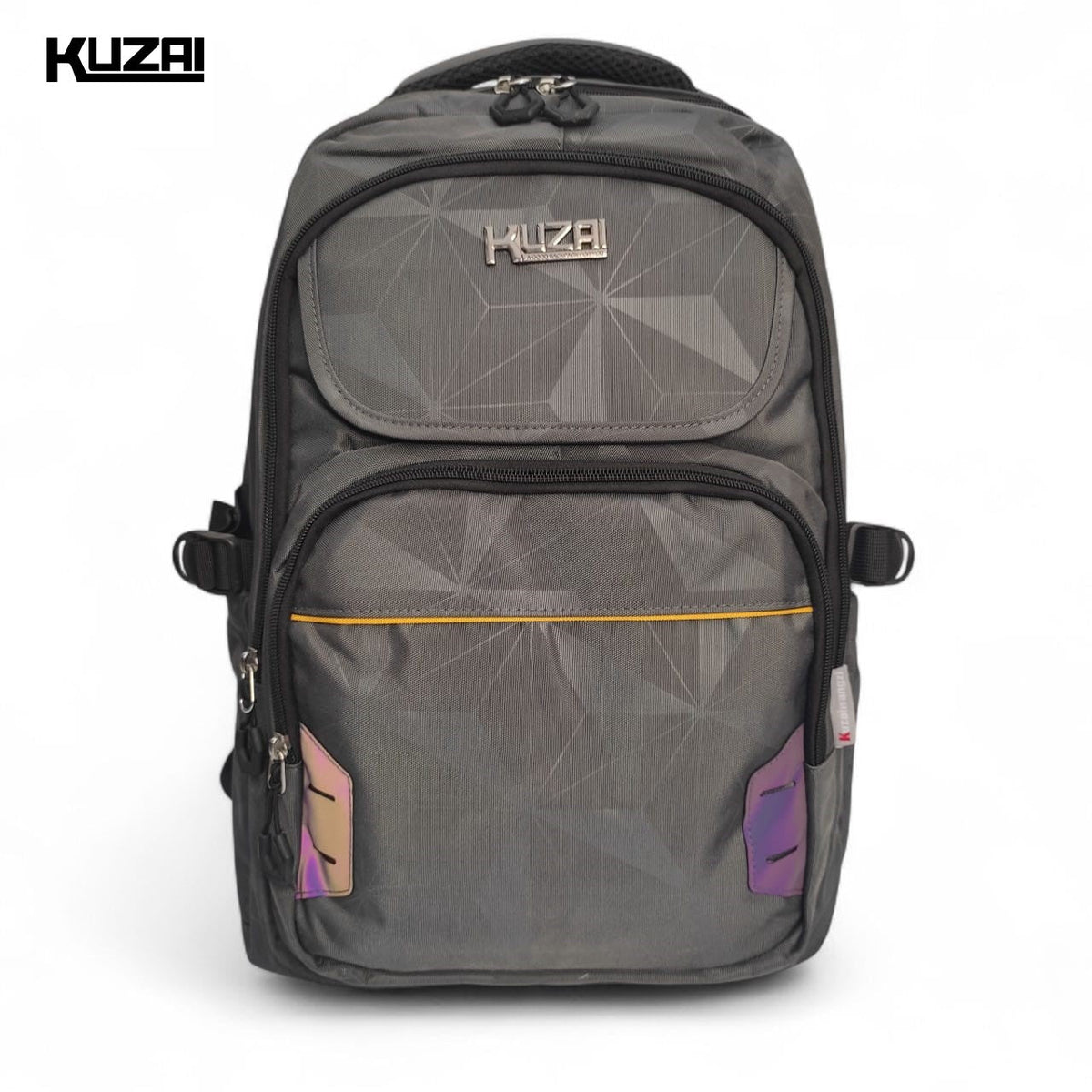 KUZAI Waterproof School & Laptop Backpack | 16” Laptop Compatible Unisex Bag for Higher Classes, University & Travel