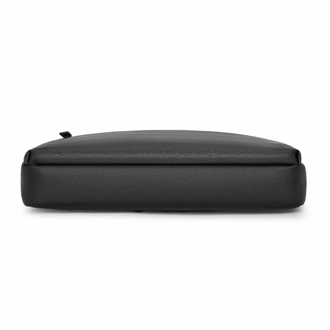 ThinkClub T310 15.6" Laptop Bag – Leatherette Briefcase with Shoulder Strap (Black)