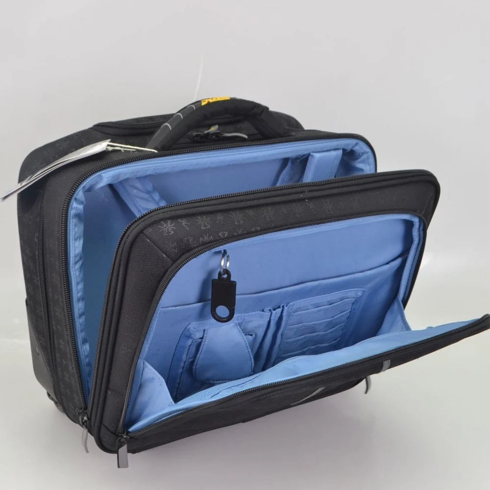 Hobie Pilot Cabin Suitcase - Trolley Bag with Laptop Compartment & TSA Lock