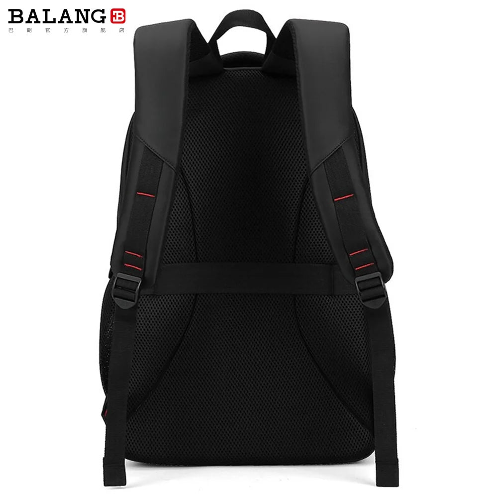 BALANG Expandable Travel Backpack Laptop 17″  Large Size | Waterproof Travel & Business Bag with USB Port, 30LCapacity