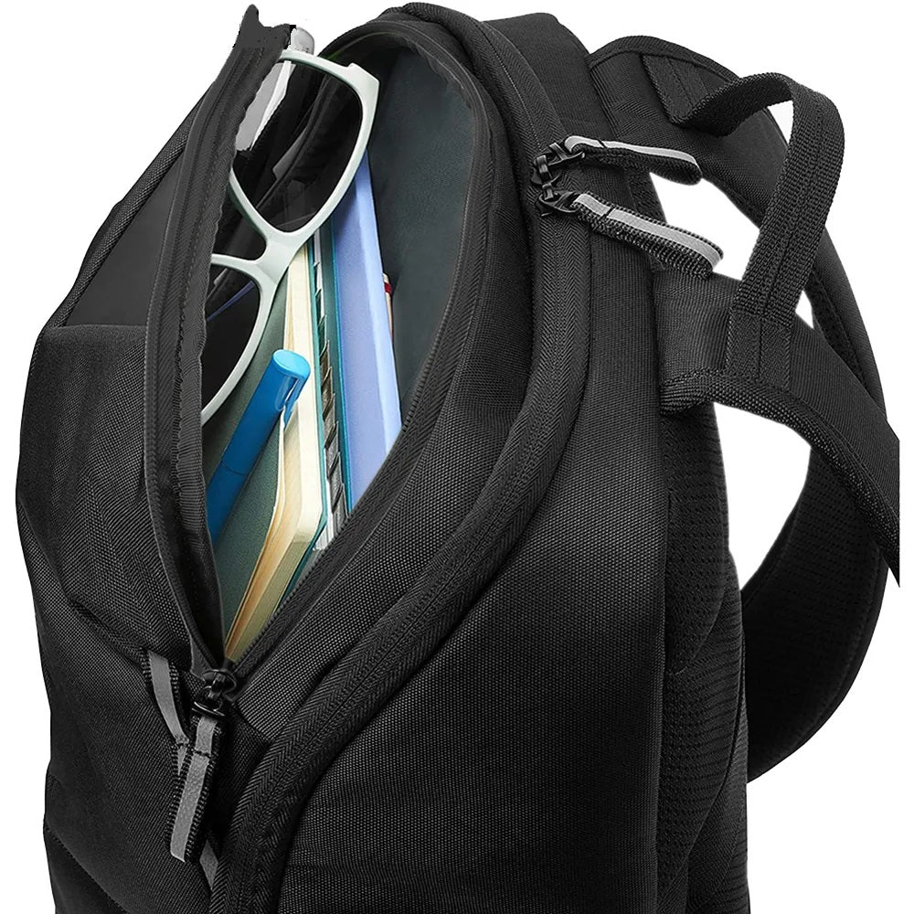 Gaming Laptop Backpack with HP Logo – Fully Padded, Water-Resistant, 15.6" Laptop Compatible | Gray