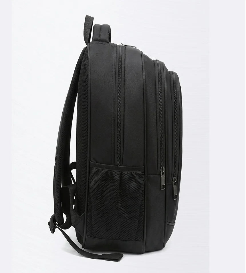 17.3" School & College Backpack Water Proof – Premium Oxford Polyester Laptop Bag with Ergonomic Design