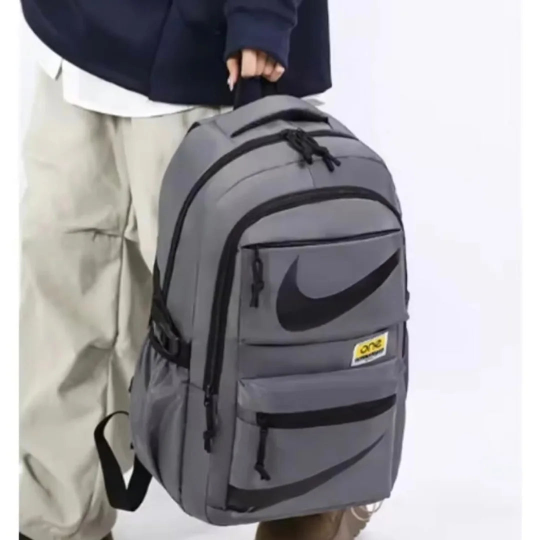 NK One School University Waterproof Backpack  – Casual Student Daypack with Anti-Theft Pocket, Trolley Strap & Sternum Straps | Fits 15.6" Laptops