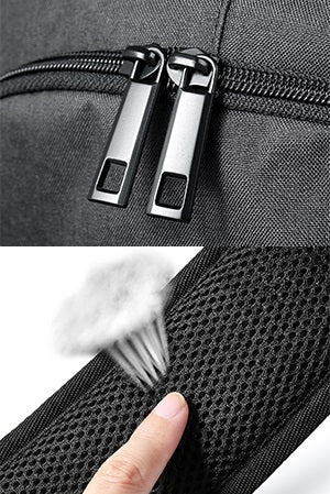Tzowla Anti-Theft Laptop Travel Backpack – USB Charging & Headphone Port, Water-Resistant (Fits 15.6”–17.3”)