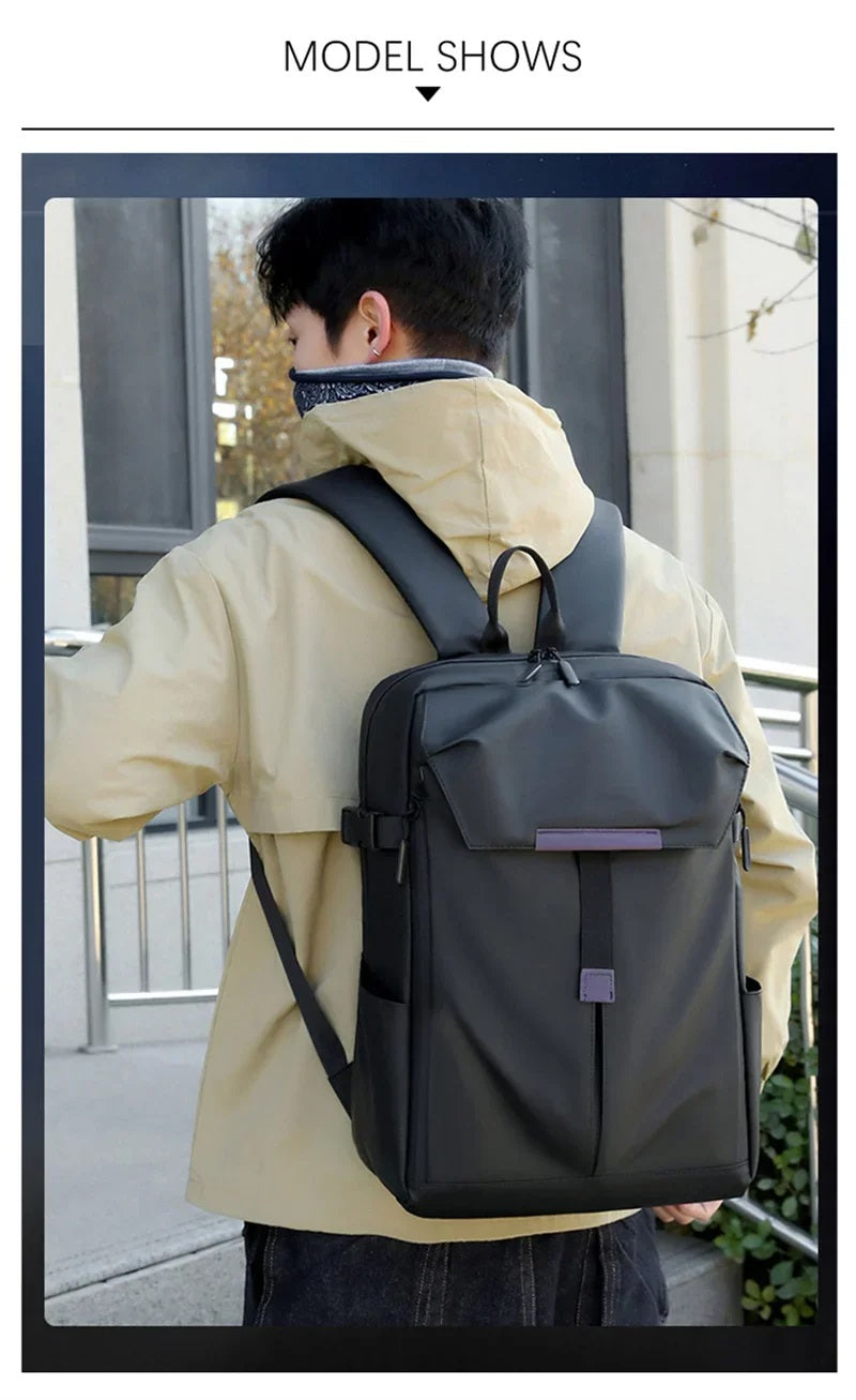 Austin Multifunctional Business & Travel Laptop Backpack – Waterproof, Large Capacity, Fits 15.6" Laptop