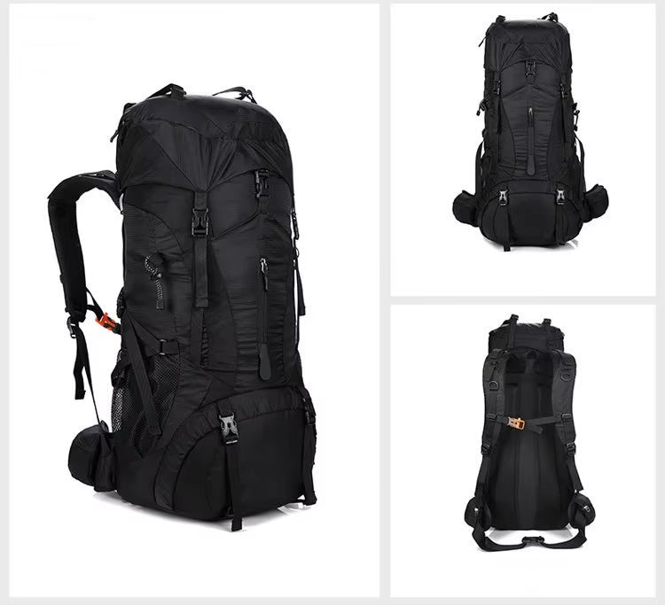 Everest 75+5L Waterproof Hiking & Camping Backpack with Rain Cover – Travel Trekking Mountaineering Rucksack