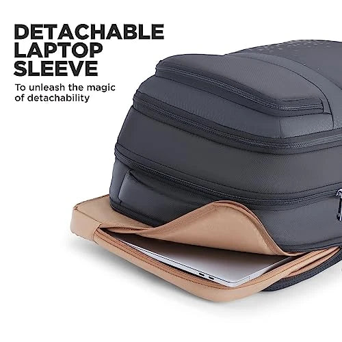 American Tourister Segno II 17″ Laptop Backpack with USB Port & Rain Cover – 30L