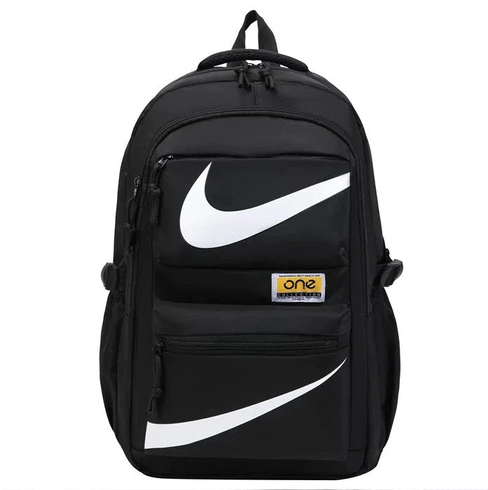 NK One School University Waterproof Backpack  – Casual Student Daypack with Anti-Theft Pocket, Trolley Strap & Sternum Straps | Fits 15.6" Laptops