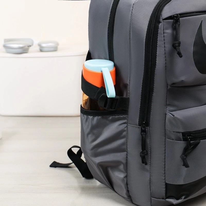 NK One School University Waterproof Backpack  – Casual Student Daypack with Anti-Theft Pocket, Trolley Strap & Sternum Straps | Fits 15.6" Laptops