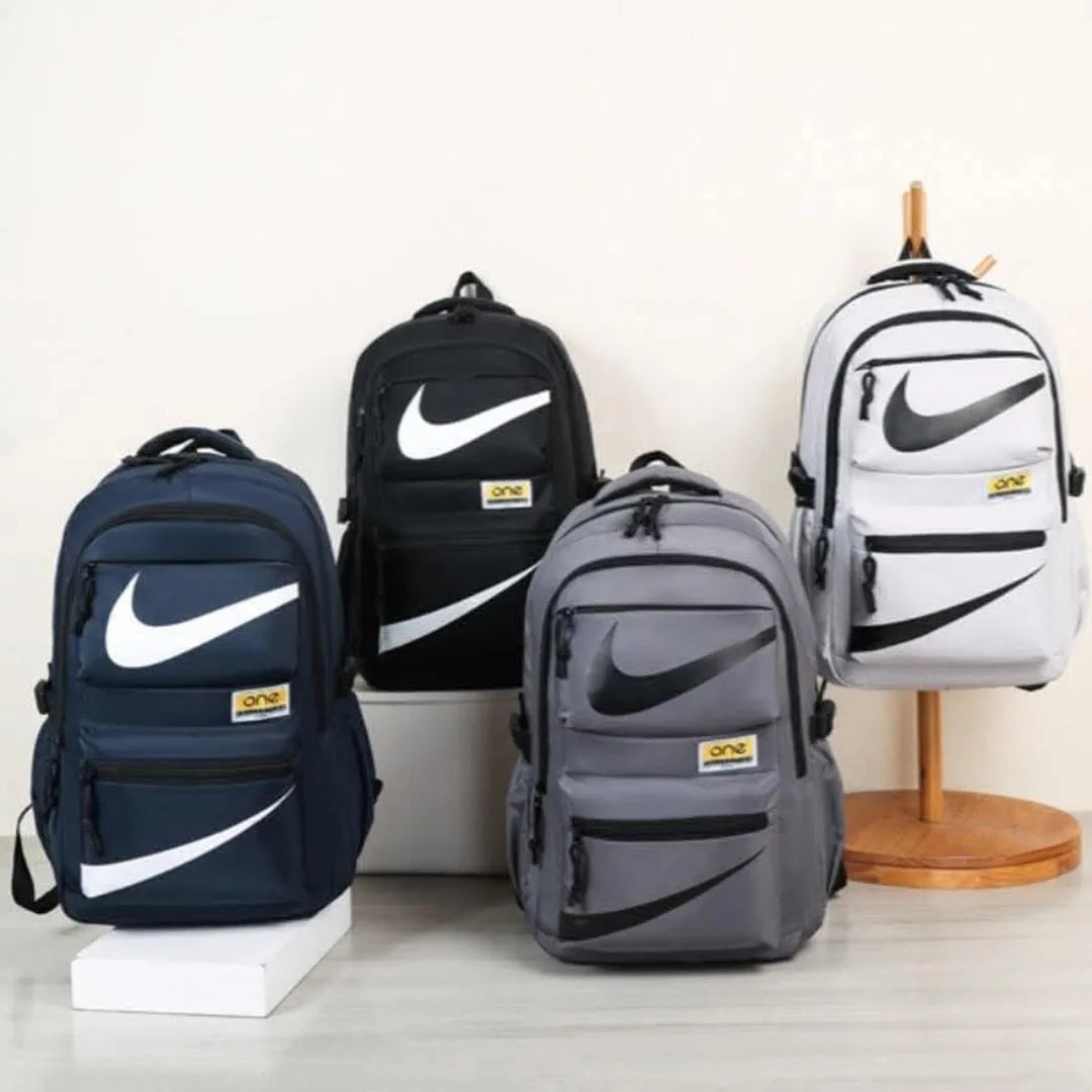 NK One School University Waterproof Backpack  – Casual Student Daypack with Anti-Theft Pocket, Trolley Strap & Sternum Straps | Fits 15.6" Laptops